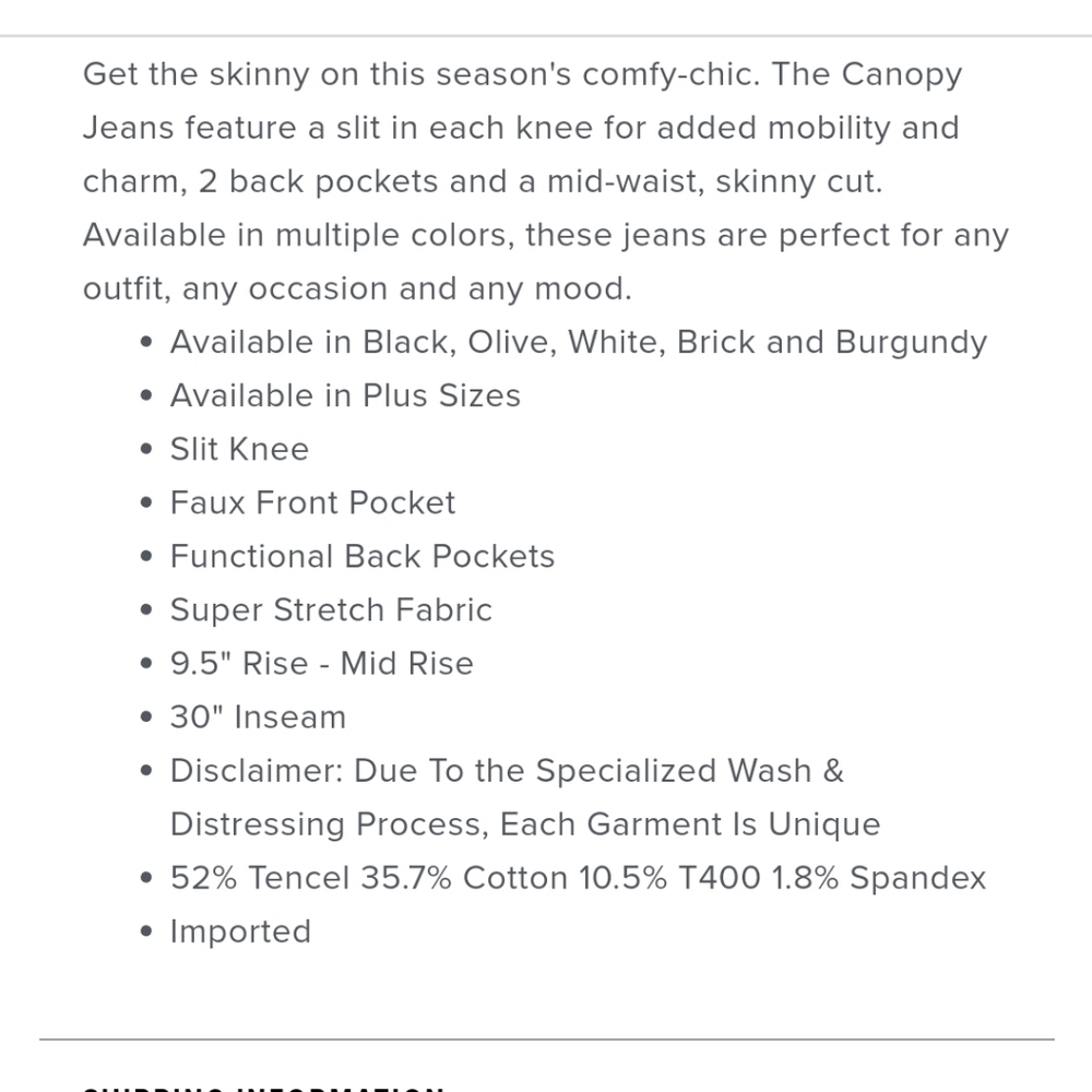 Canopy Jeans - Picture 4 of 6